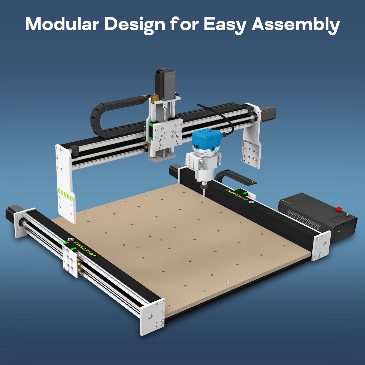 Axiscreat X6060 CNC Router Machine for Wood Acrylic Aluminum Engraving