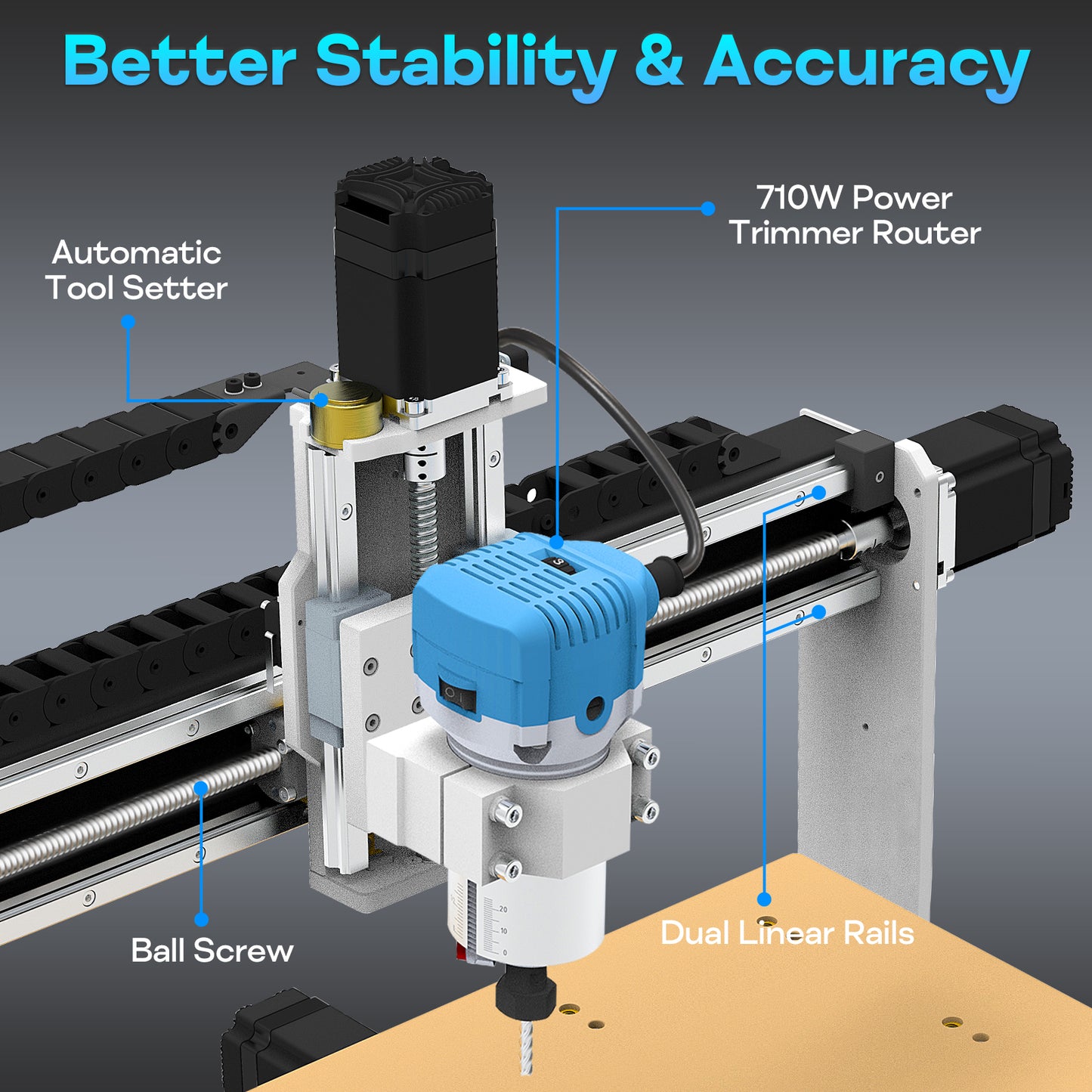 Axiscreat Cnc Router Machine 4040