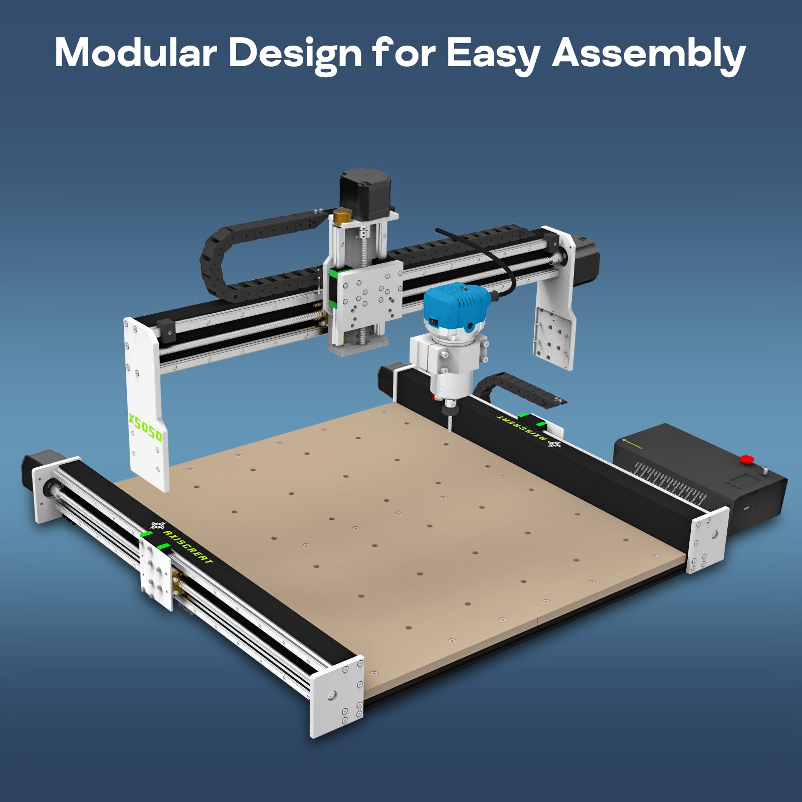 Axiscreat X5050 CNC Router Machine for Wood Acrylic Aluminum